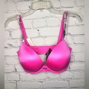Victoria's Secret Hot Pink Push-Up Bra